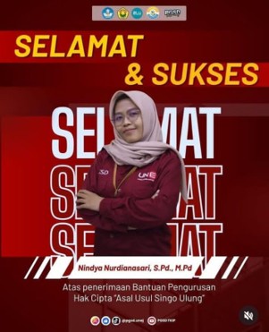 Lestarikan Budaya Lewat Karya, Dosen PGSD FKIP UNEJ Terima Bantuan Pengurusan Hak Cipta “Asal Usul Singo Ulung”