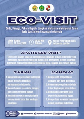 Belajar Ekonomi dari Sumbernya, ECOVISIT 2026 Sambangi Bank Indonesia Jember