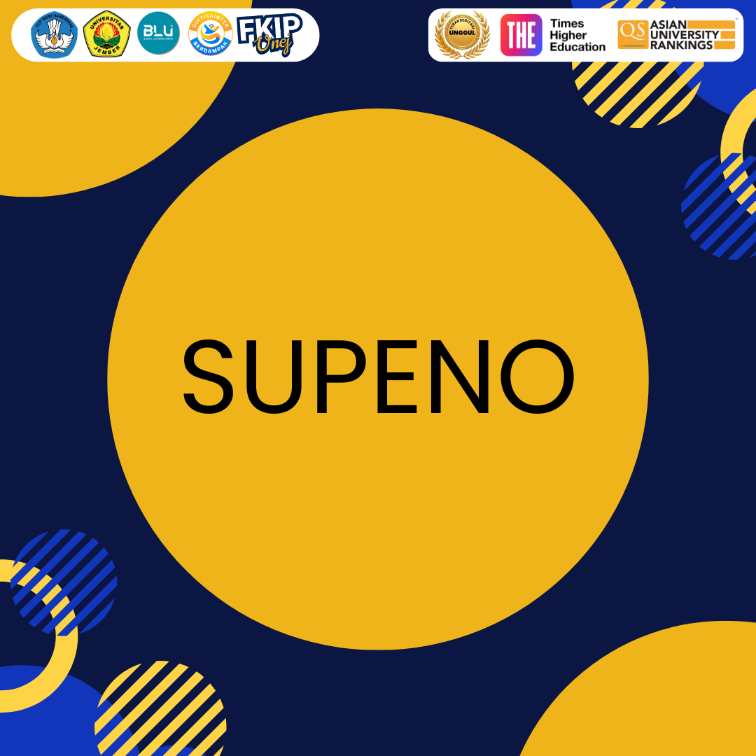 SUPENO Dr. Supeno, S.Pd., M.Si.