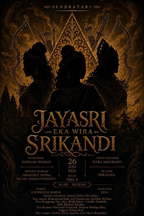 Jayasri Eka Wira Srikandi: Sendratari Mahasiswa FKIP Unej Angkatan 2024