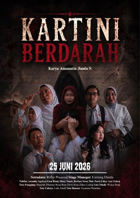 Ketegangan Psikologis “Kartini Berdarah” Siap Menghantui Panggung Universitas Jember