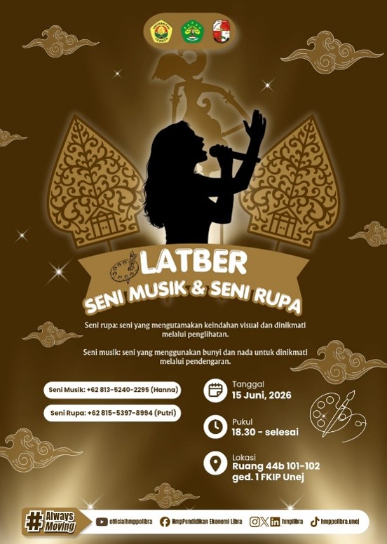 Merangkai Harmoni dan Imajinasi, HMP PE LIBRA Gelar Latihan Bersama Seni Musik dan Seni Rupa
