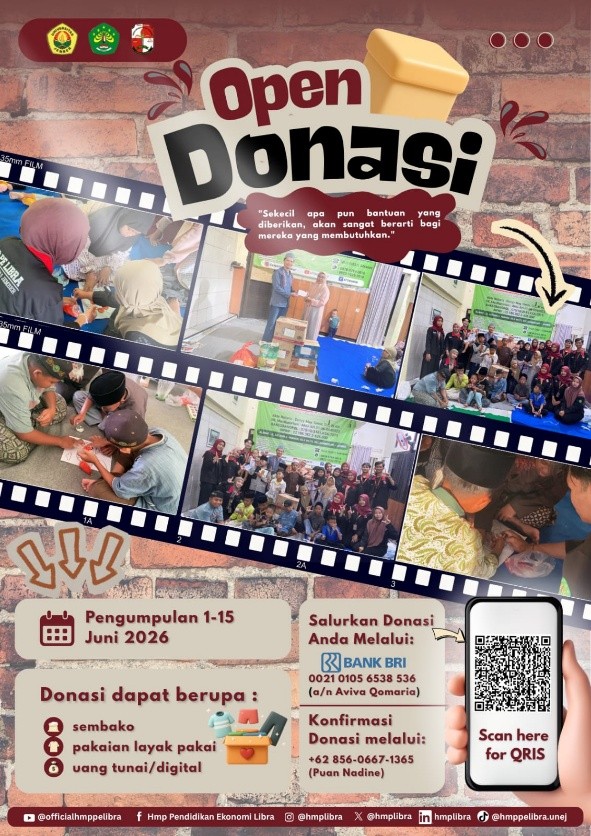 LIBRA 2026 Buka Donasi, Ajak Mahasiswa dan Masyarakat Tebar Kepedulian bagi Sesama
