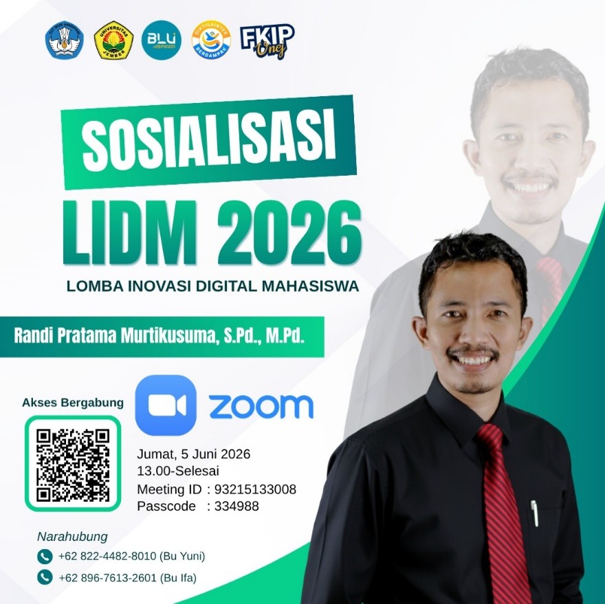 Menuju LIDM 2026, FKIP Universitas Jember Gelar Sosialisasi untuk Dorong Inovasi Digital Mahasiswa