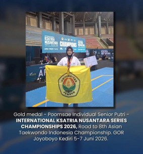 Harumkan Nama FKIP UNEJ, Mahasiswa Pendidikan IPA Raih Gold Medal Kejuaraan Taekwondo