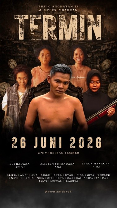 Suara dari Balik Singgasana, Drama TERMIN Hadir di Universitas Jember