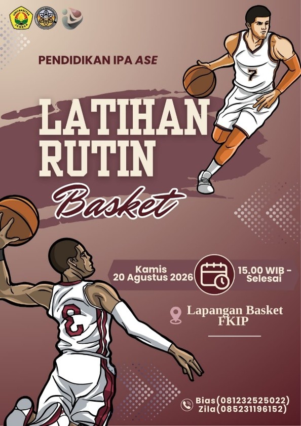 Latihan Rutin Bola Basket HMP IPA ASE, Wadah Pengembangan Bakat dan Kebersamaan Mahasiswa