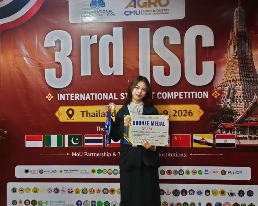 Putri Early Raih Bronze Medal di Ajang ISC Thailand, Angkat Gagasan Pembelajaran Matematika Inklusif