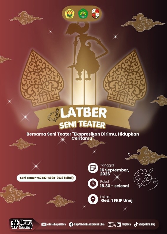 Ekspresikan Diri di Atas Panggung, HMP PE LIBRA Gelar Latber Seni Teater