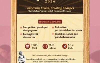 Open Talk Pendidikan Fisika 2026: HIMAFI Neutron FKIP UNEJ Satukan Aspirasi Mahasiswa