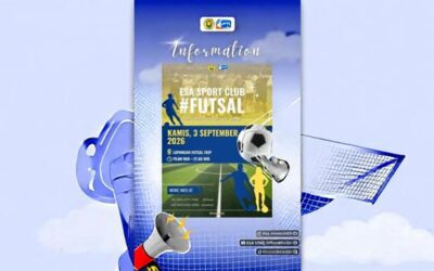 ESA Sport Club Buka Latihan Bersama Futsal bagi Mahasiswa
